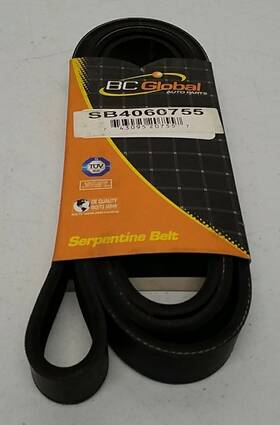 Sb4060755 Bc Global Serpentine Belt Reliable 6-rib Drive 6pk1920