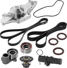 Tkh-002c Bdfhyk Engine Timing Belt Kit Water Pump Thermostat For Honda Accord