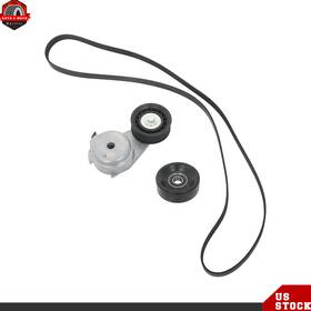 Ber736320 Berliii For Ford Mustang 4.0l V6 2005-2010 Gas Sohc Serpentine Belt Tensioner Pulley Kit