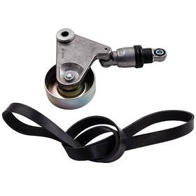 E76kns Bfo Drive Fan Belt Tensioner Assembly Fit For Patrol Gu Zd30 3.0l 2000-2007 Steel