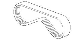 11-28-1-437-449 Bmw Genuine Ac Belt 11281437449