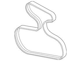 11-28-5-a6a-939 Bmw Genuine Alternator Belt