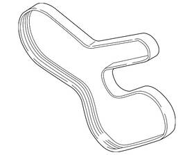 11-28-7-604-937 Bmw Genuine Serpentine Belt