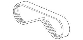 11-28-7-636-367 Bmw Genuine Alternator Belt