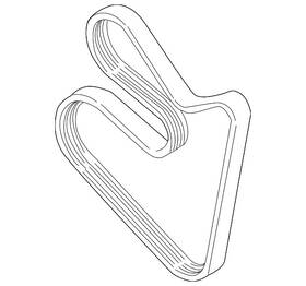 11-28-7-833-265 Bmw Genuine Serpentine Belt