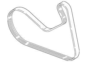 11-28-9-844-643 Bmw Genuine Serpentine Belt