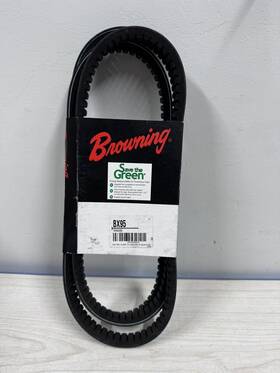 Vr156 Browning Lot Of 2 Bx95 Gripnotch Belts 5/8 Inch W X 98 L