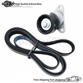 39516 Bzjuhui019 New Serpentine Belt Pulley Kit For 2017-2025 Xt5 Xt6 19-25 Blazer Acadia 3.6l