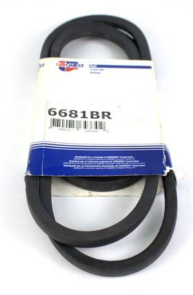 6681br Carquest Gates Bladerunner Lawn Garden Belt 1/2 Inch X 79-1/2 38 Degree Angle Part Id