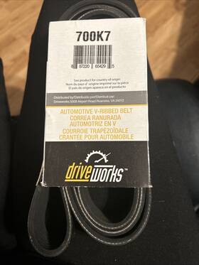 700k7 Carquest Serpentine Belt-dohc Driveworks Fits 05-06 Honda Accord