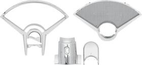 Tf100316 Classic Industries 1955-56 Chevy Bel Air 150 210 Nomad Dash Cluster Bezel Set With Automatic