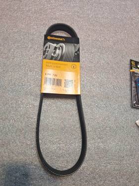 Continental 010858471224 Ag 6pk720 Automotive Metric Multi V Belt