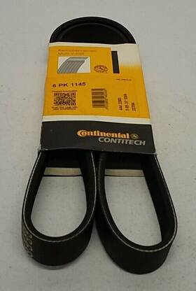 Continental 010858482435 6pk1145 Contitech Automotive Serpentine Belt