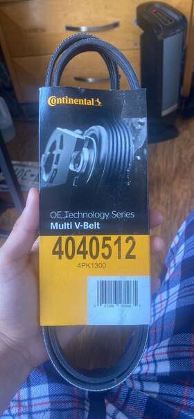 4040512 Continental Accessory Drive Belt System Components - Serpentine