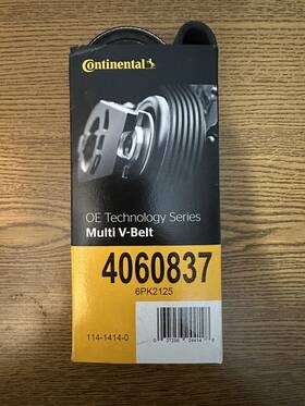 4060837 Continental Serpentine Belt Oe Technology Series 6pk2125