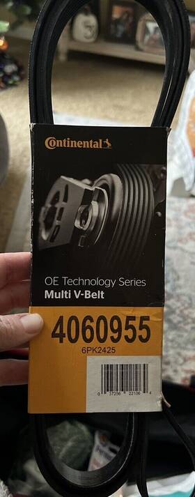 4060955 Continental Accessory Drive Belt System Components - Multi V-belt