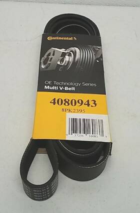 4080943 Continental Multi-v Serpentine Accessory Drive Belt 8pk2395