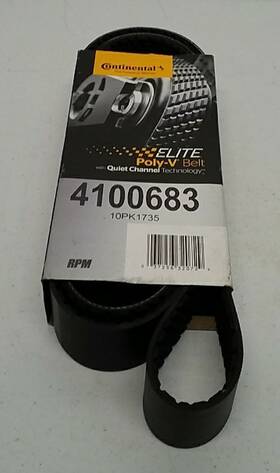 4100683 Continental Elite Quiet Channel Serpentine Drive Belt