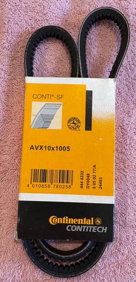 Avx10x1005 Continental Contitech V-belt - New