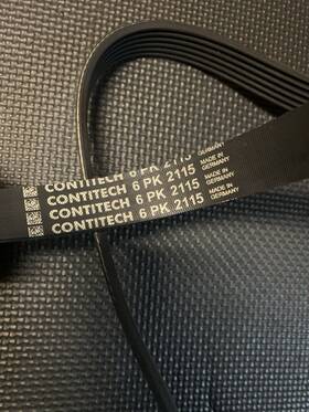 Continental Contitech 010858508616 Accessory Drive Serpentine Multi V-belt 6pk2115 Germany