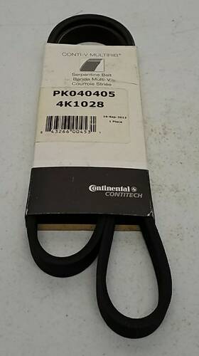 Pk040405 Continental Contitech Multi Rib Serpentine Drive Belt