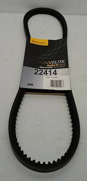 22414 Continental Elite Heavy-duty Cogged Matchmaker V-belt Drive