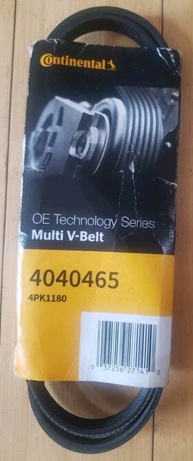 4040465 Continental Elite Serpentine Belt Multi-v For Toyota Yaris