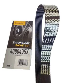 4080495x Continental Elite 4080495 New Serpentine Poly-v Belt Extreme Duty