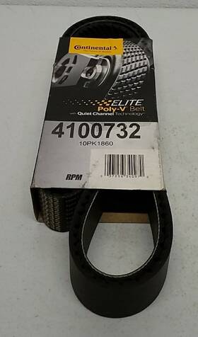 4100732 Continental Elite Quiet Channel Serpentine Drive Belt