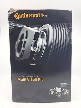 K49256 Continental Multi V-belt Kit Belt Tensioner And Idler - Brand New