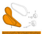 Cr3z8620a Ford Oem Drive Fan Belt