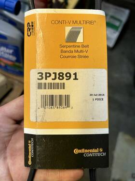 3pj891 Crp Serpentine Belt