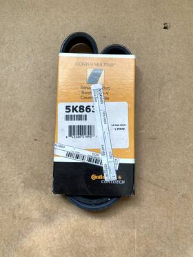 5k863 Crp/contitech Serpentine Belt Continental Genuine New Replacement
