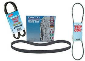 17465 Dayco 036687108722 Fan Belt Black