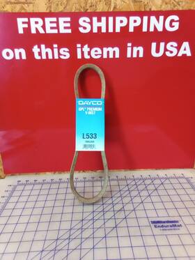 16rl840 Dayco Glp Premium V-belt L533 And New Old Stock Belts Free Shipping