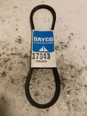 13a0870 Dayco 17343 L V Belt Free Shipping B1