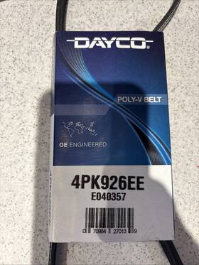 4pk926ee Dayco One New Serpentine Belt Air Conditioning