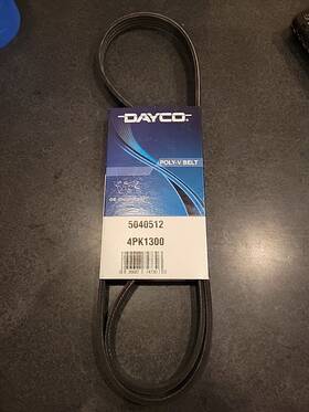 5040512 Dayco Serpentine Belt-dayco 5040512. 4pk1300