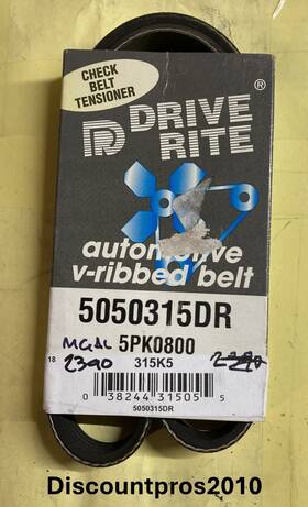 5050315dr Dayco Serpentine Belt Mercury Ford Gmc Toyota International 1982-2004