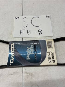 5050337 Dayco Standard Poly Rib Belt