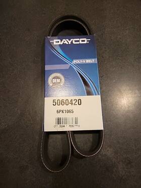5060420 Dayco Serpentine Belt-dayco 5060420. 6pk1065
