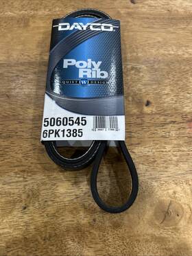 5060545 Dayco Serpentine Belt Main Drive For 13-21 Encore Sonic Trax