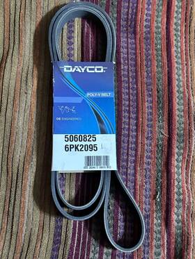 5060825 Dayco Serpentine Belt For 2006 Mazda 6 Grand Touring 3.0l Auto Trans