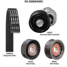 5060840k3 Dayco Serpentine Belt Drive Component Kit-gas