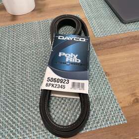 5060923 Dayco Serpentine Belt Main Drive