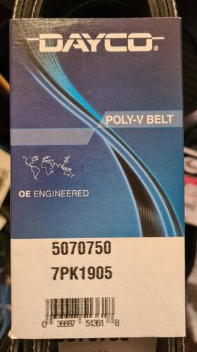 5070750 Dayco Serpentine Belt New Pontiac Scion Toyota