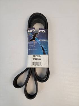 5071005 Dayco Serpentine Poly-v Belt 7pk2555 New