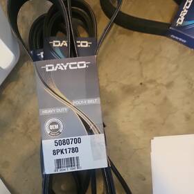 5080700 Dayco Serpentine Belt-cng For Peterbilt Kenworth