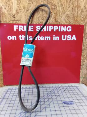 5l600 Dayco Durapower Belt 60 Inch X 5/8 New Old Stock Free Shipping