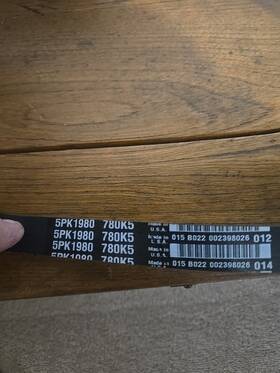 780k5 Dayco 5pk1980 Serpentine Belt For A Saturn